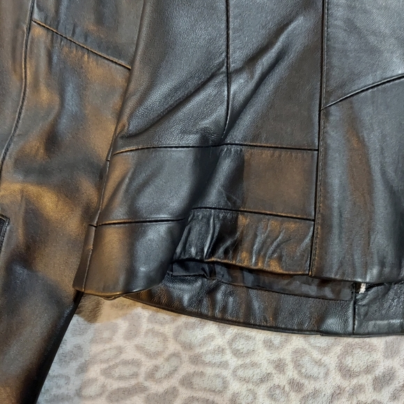 Wilsons Julia Leather Scuba Jacket - Picture 14 of 16